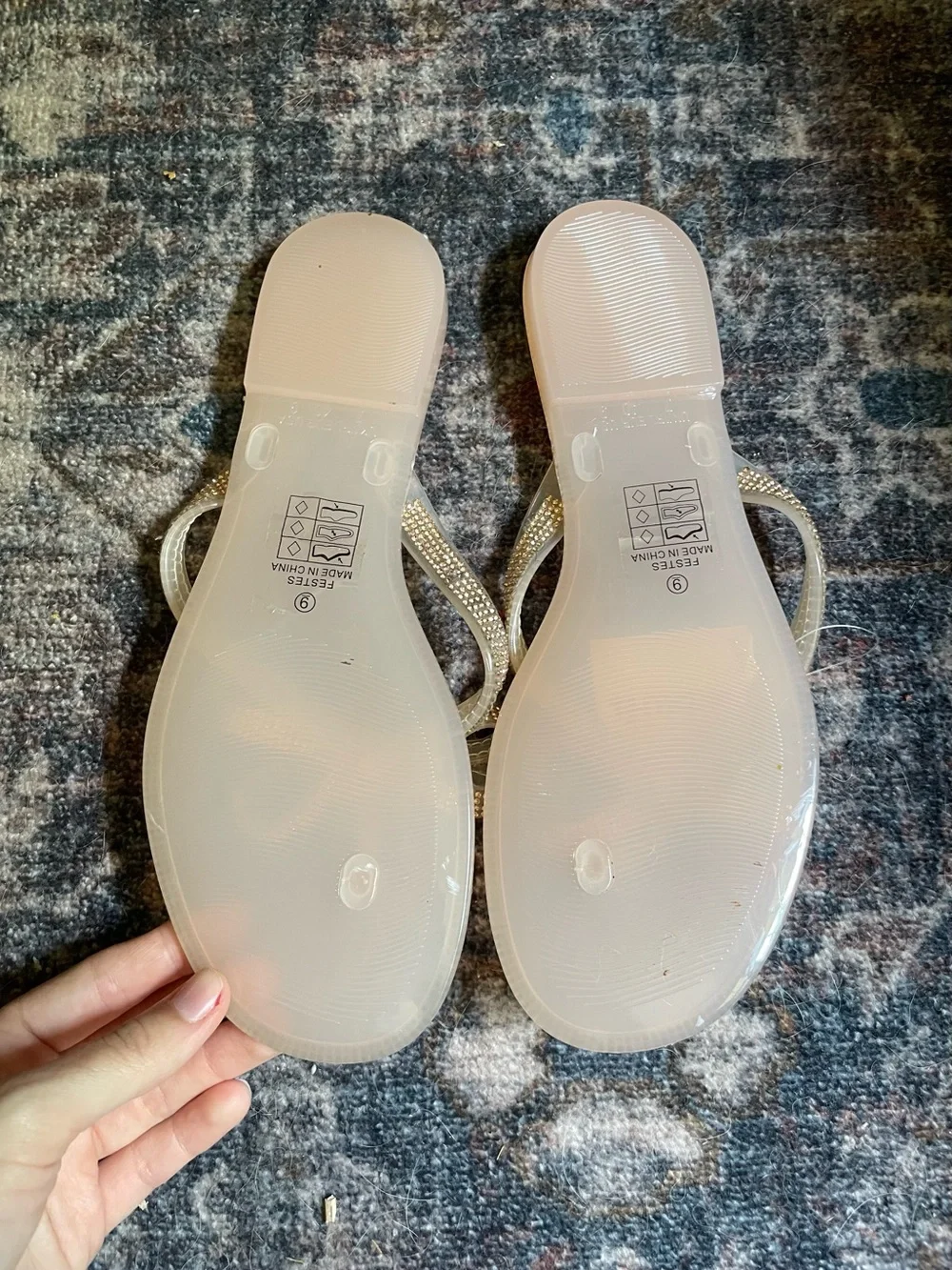 ⚜️Jelly flip flops⚜️